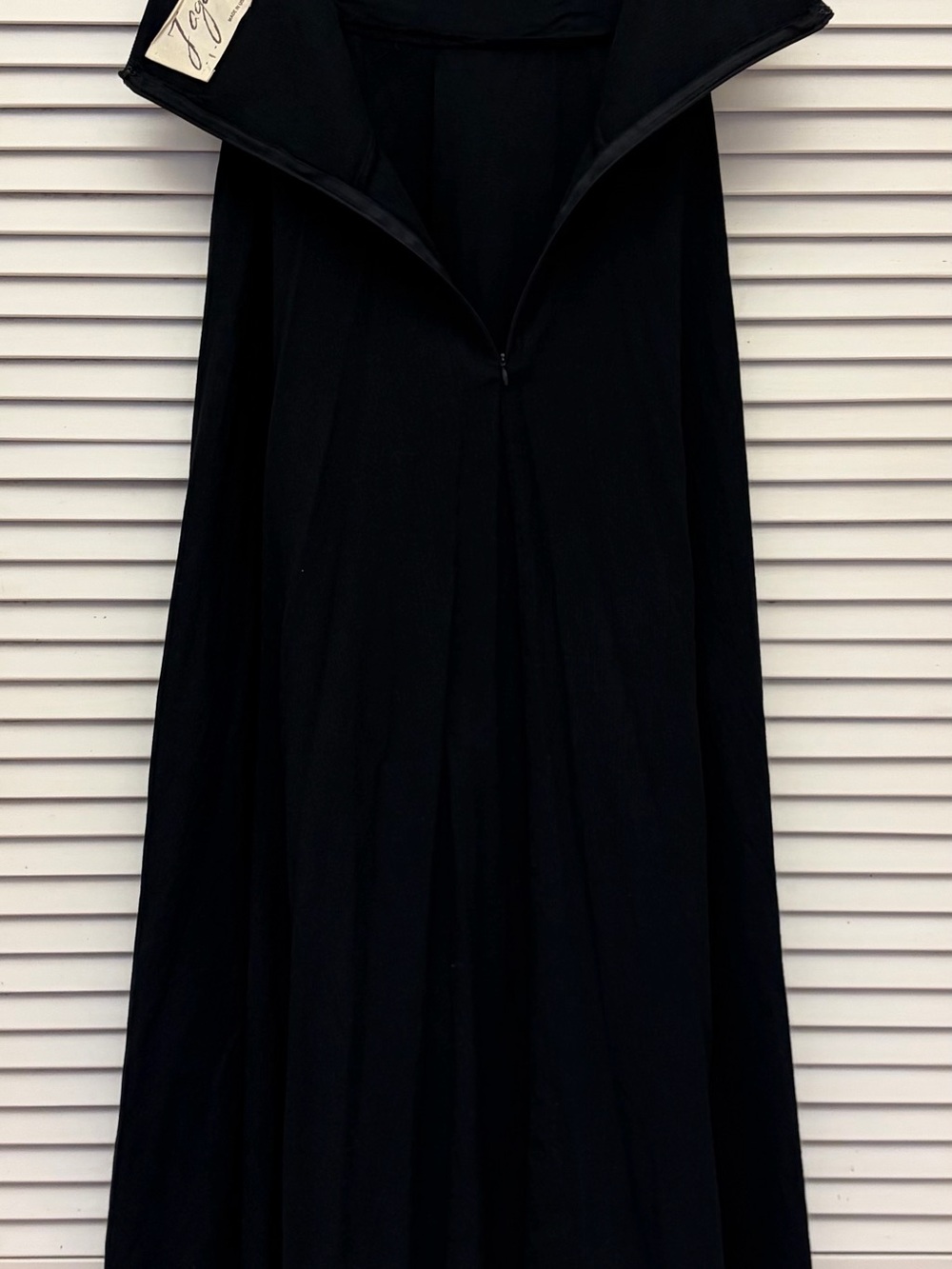 Jaga DTLA fluid strapless linen maxi dress. Black. Size 1 (small/ 4/6) luxury.